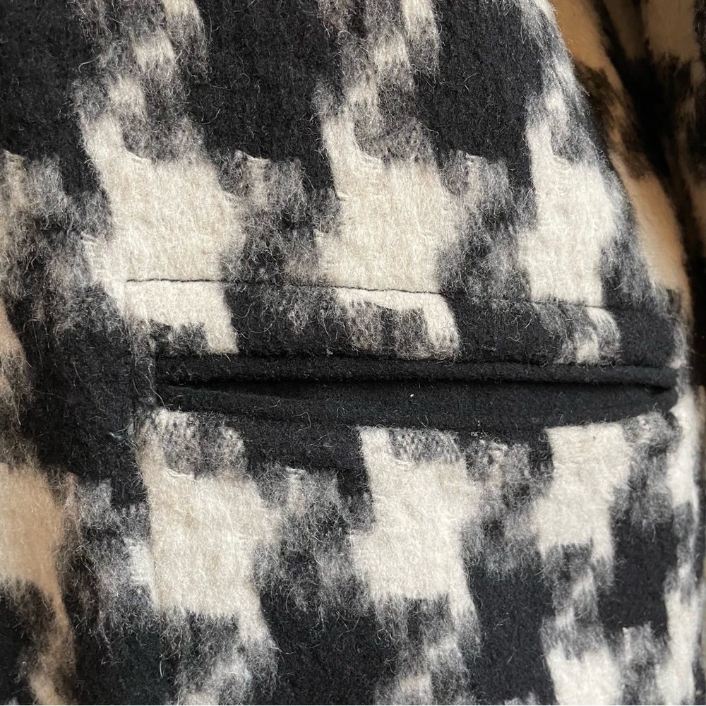 M By M Houndstooth Open Front Jacket - image 2